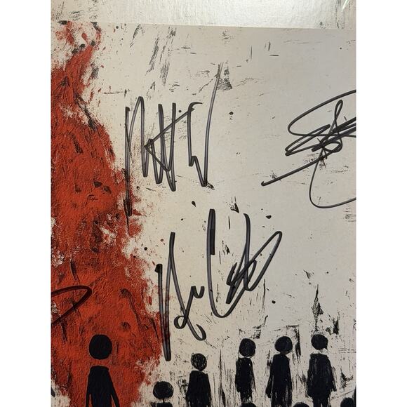 Three Days Grace AlienNation Band Signed Vinyl Exclusive 2025 AUTOGRAPH #5 - Picture 4 of 7